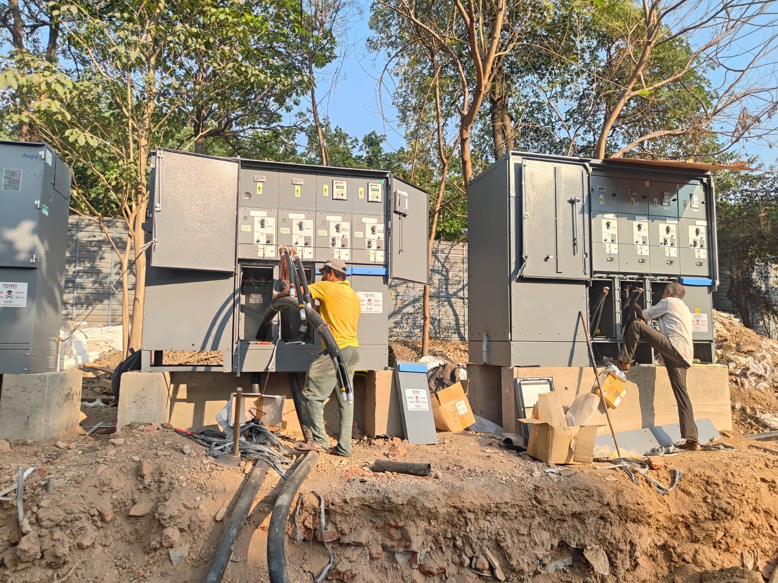 RMU cable termination works